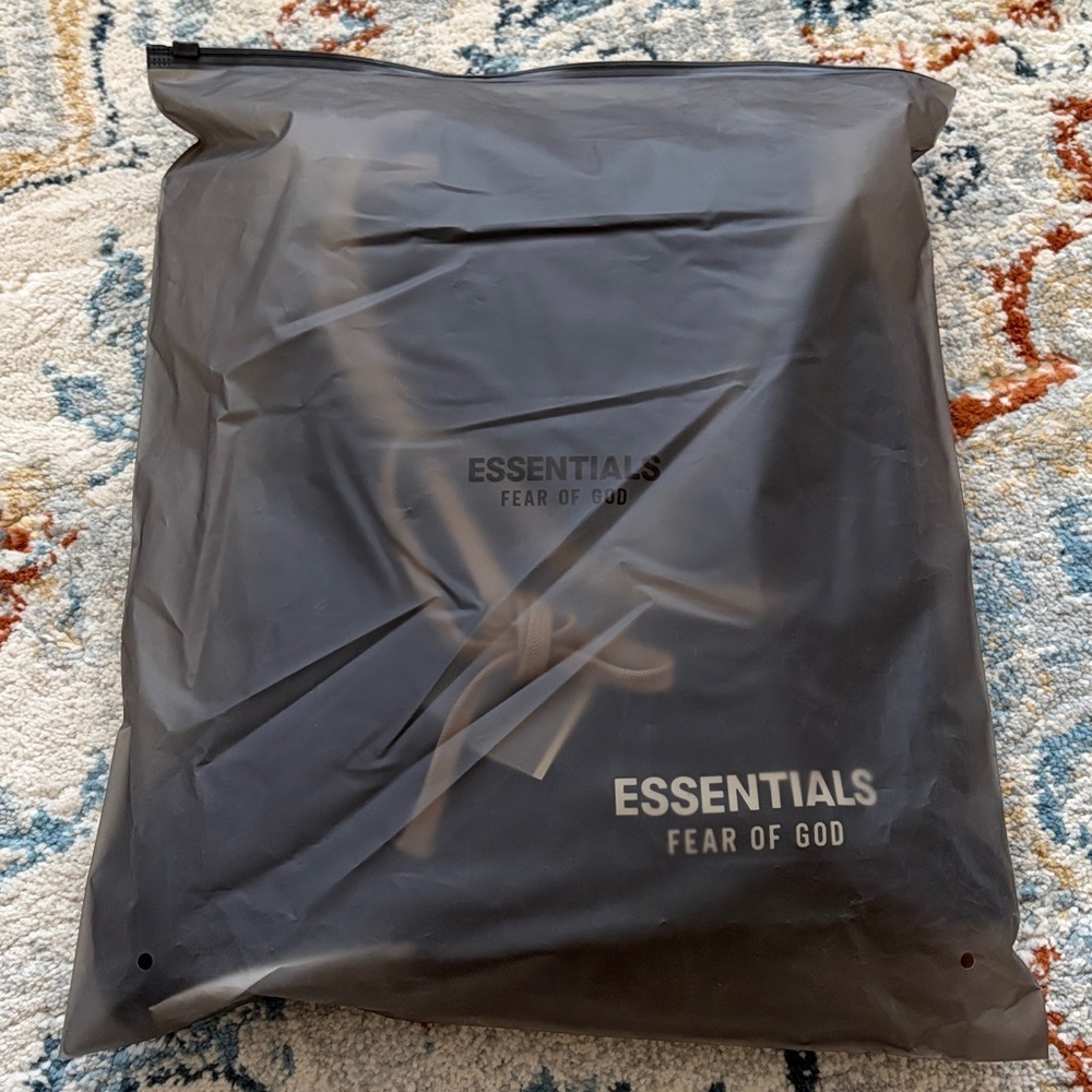 Essentials Fear of god Sweatpants black Drawstring size M - Picture 6 of 6